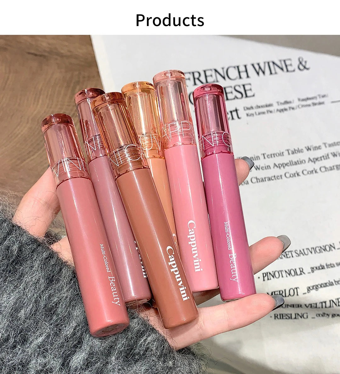 Cappuvini Beauty Juice Lip Glaze: labial hidratante con brillo de espejo