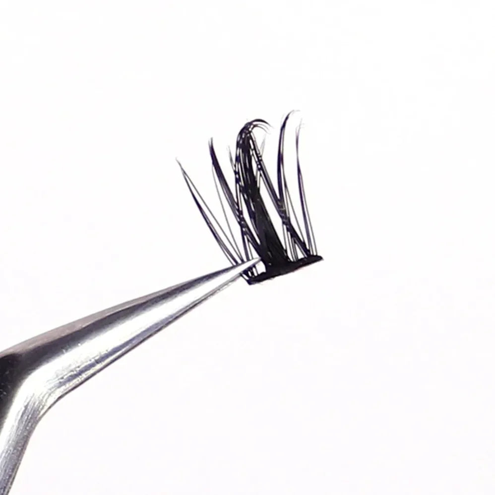 RBQJ MIAOJIE 160 Rows Faux Mink Cluster Lashes – Natural DIY Eyelash Extensions