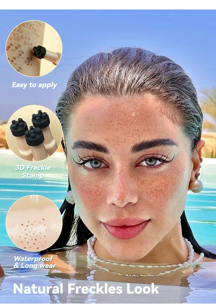 قلم النمش المقاوم للماء من MLSMILE - مظهر طبيعي يدوم طويلاً للنمش