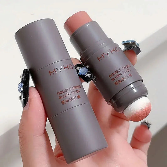 MYHO Double-Ended Cream Blush Stick – Natural Matte, Long-Lasting Color