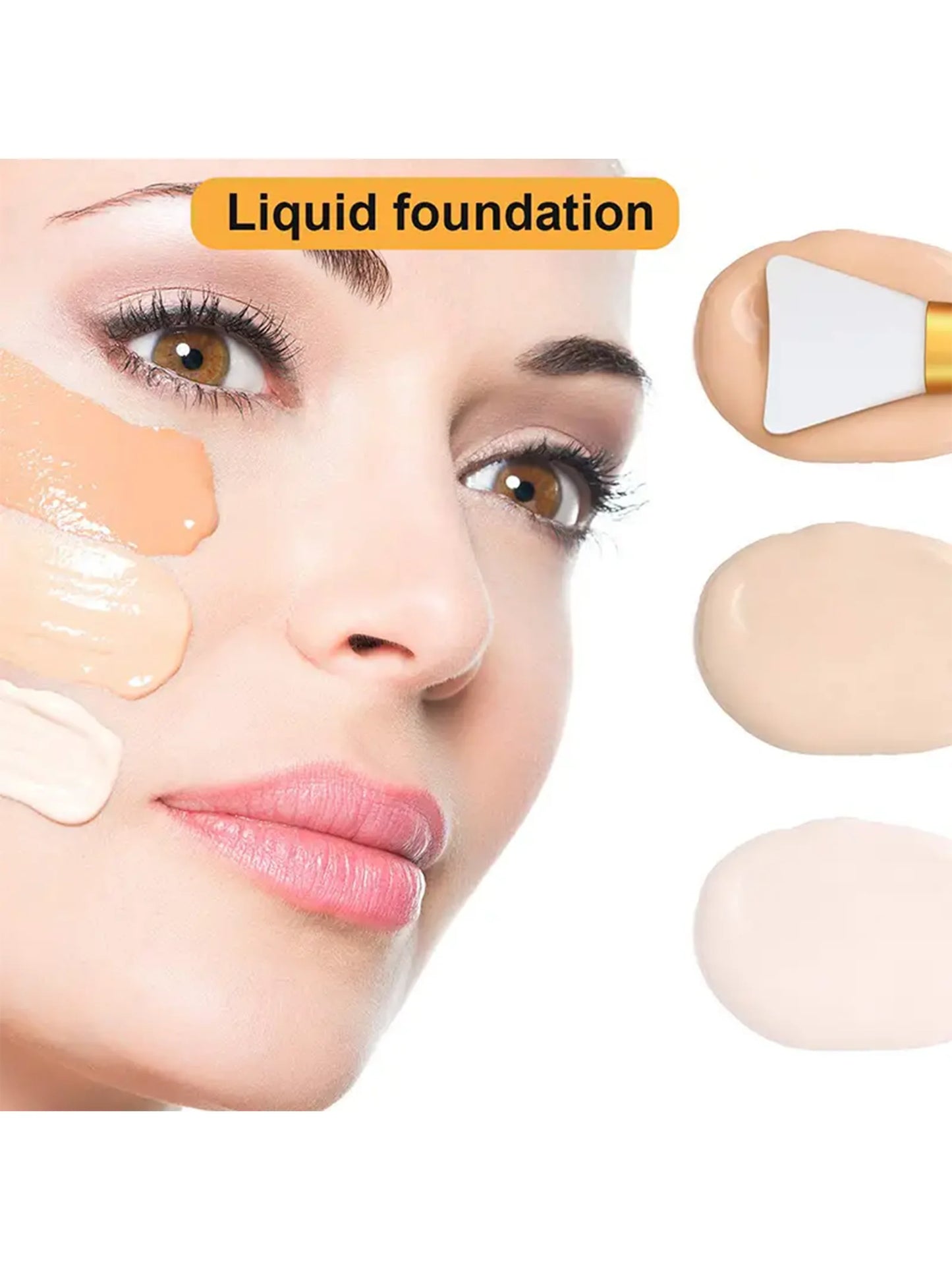 فرشاة قناع الوجه السيليكونية المتطورة من LuxuryGlow - ناعمة وصحية وآمنة لجميع أنواع البشرة (عبوة من 1/4/5/6 قطع)