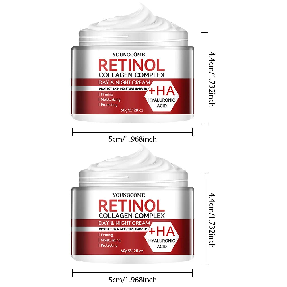 YOUNGCOME Retinol Collagen Face Cream – Deep Hydration & Anti-Aging Moisturizer for Dry Skin
