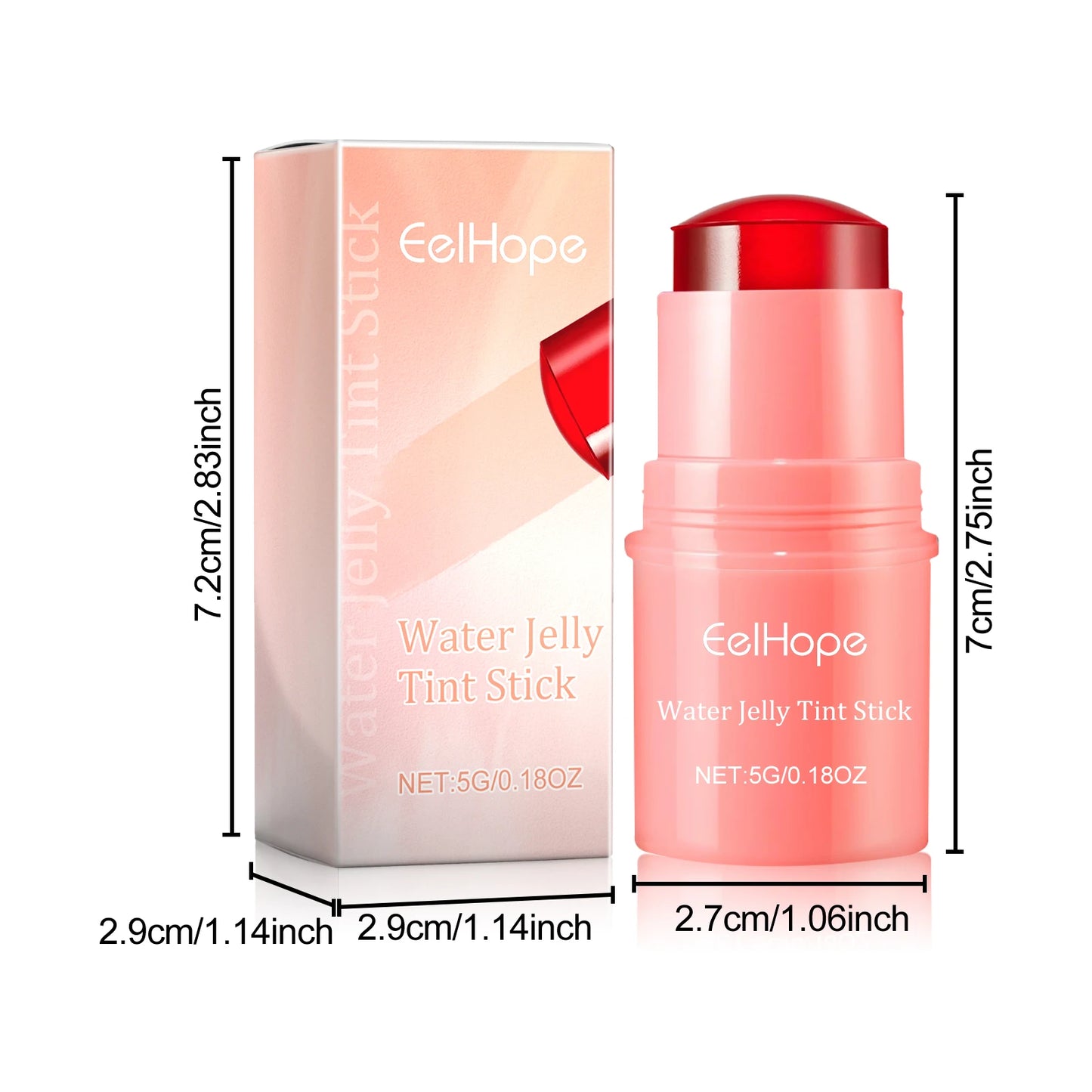 Eelhope 3-in-1 Milk Jelly Blusher Stick – Long-Lasting, Moisturizing & Brightening