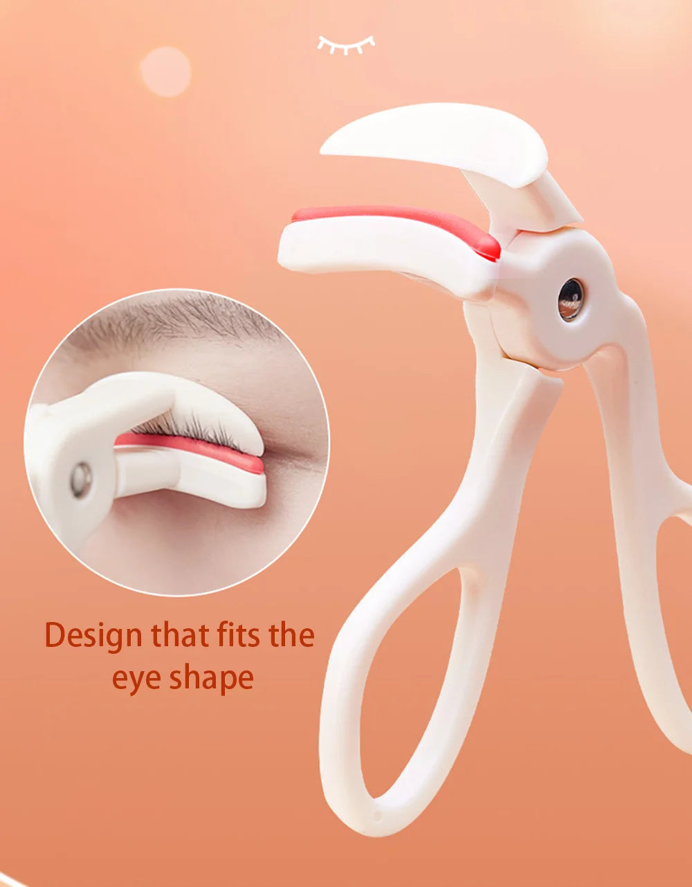 CALIYI Dual-Size Eyelash Curlers with Silicone Pads – For Big & Small Eyes