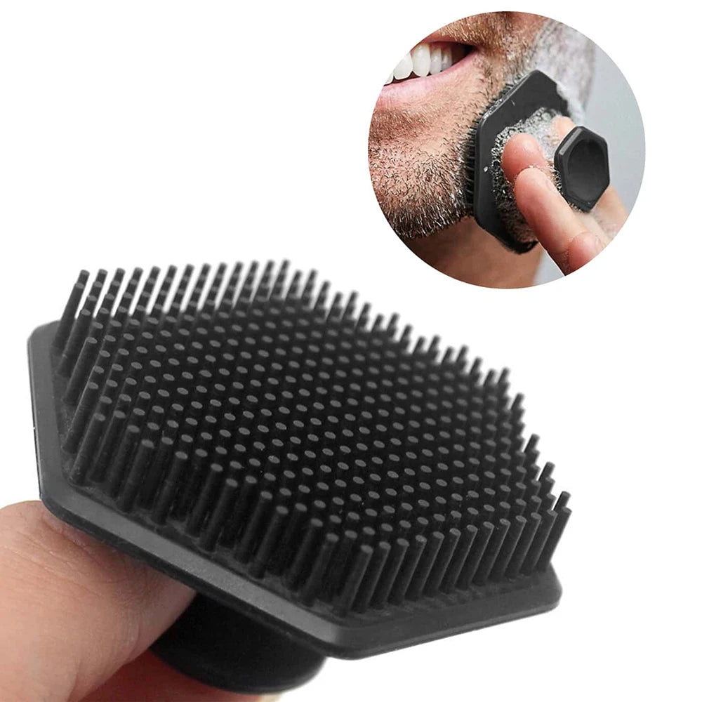 K.H.Lina Silicone Facial Cleansing Brush – Deep Clean, Gentle Exfoliation & Face Massage Tool for Men