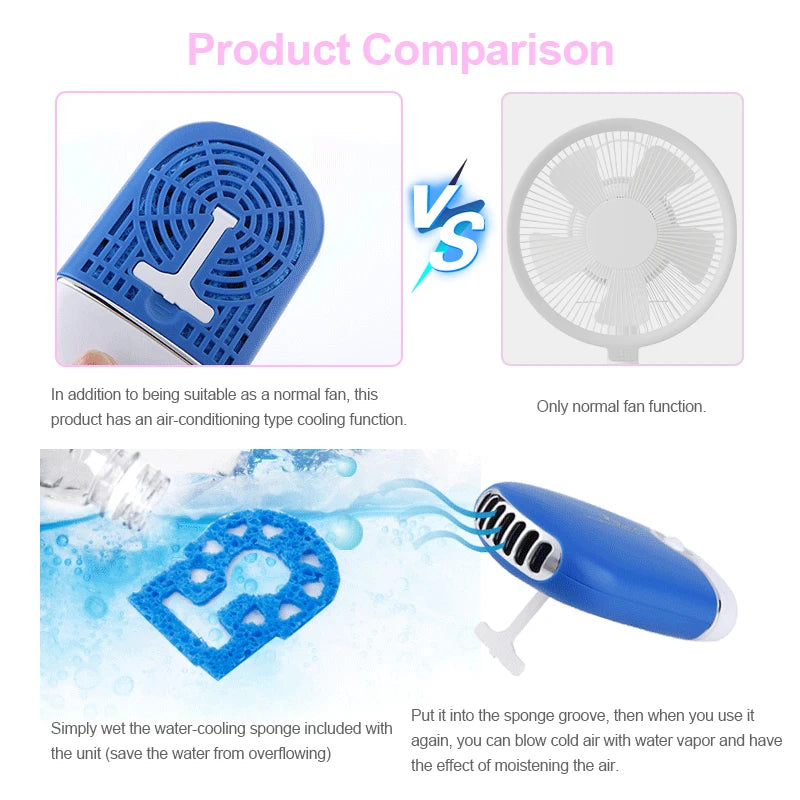 مروحة رموش صغيرة بمنفذ USB من MASSA | مجفف غراء تمديد الرموش وأداة تجفيف سريعة