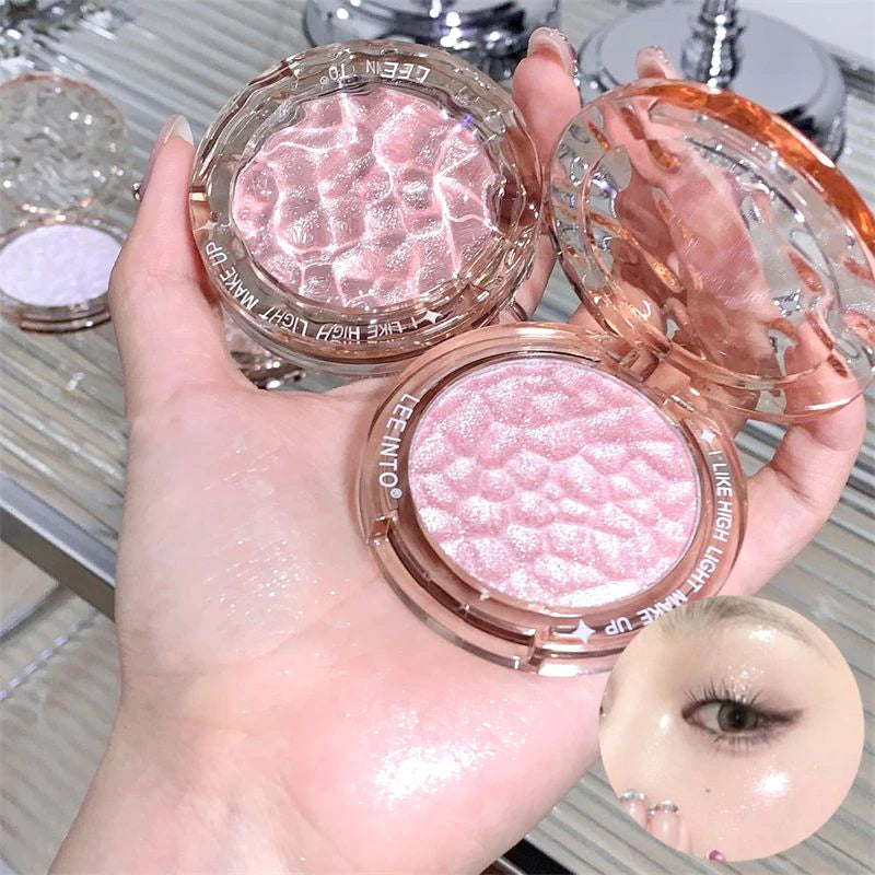 لوحة تحديد وإضاءة فاخرة عالية اللمعان من LuxuryGlow - كريم لامع يدوم طويلاً لتوهج طبيعي ولمسة نهائية مشرقة