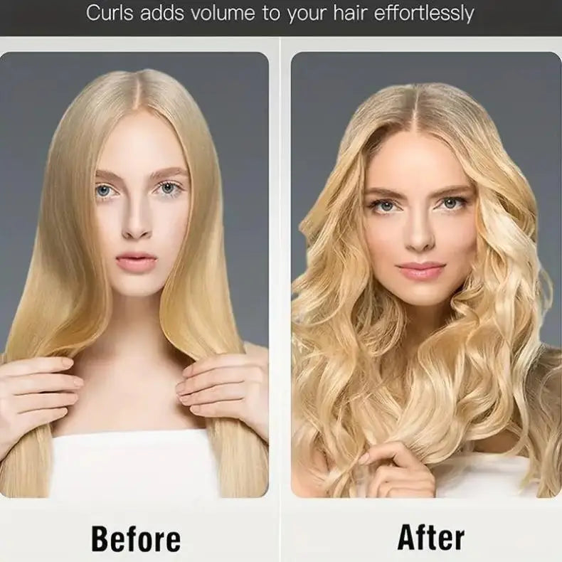 Tanyi DIY Heatless Hair Curling Headband Set – No-Heat Lazy Curler with Hairpins