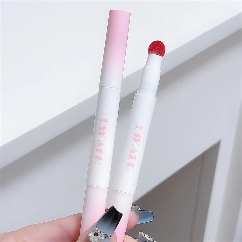 DIKALU Matte Air Cushion Lip Cream | Non-Stick, Long-Lasting Lip Mud