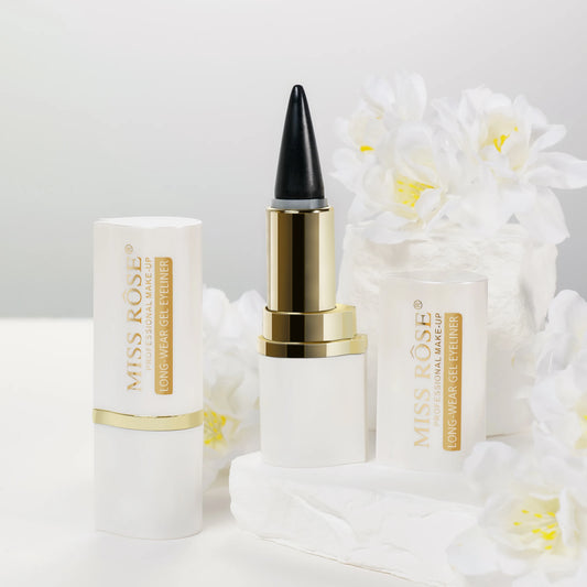 LuxuryGlow Waterproof Creamy Eyeliner Pencil – Easy Glide, Smudge-Proof, Long Wear