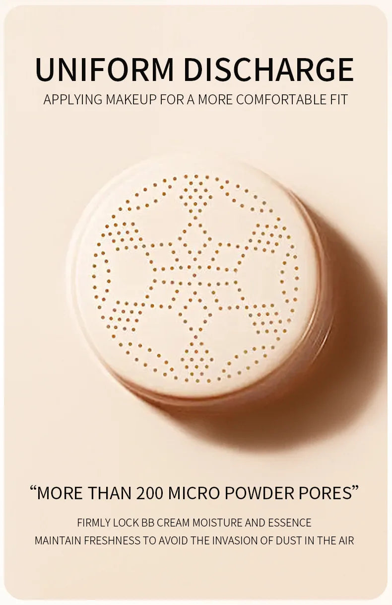 كريم LIDORIA Mushroom Head Air Cushion CC - كريم أساس للتحكم في الزيوت، ومرطب