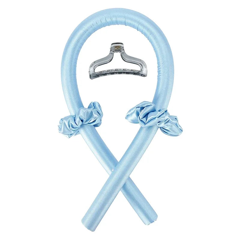 Diadema con rizador sin calor LuxuryGlow: rizos suaves y elásticos sin dañarlos