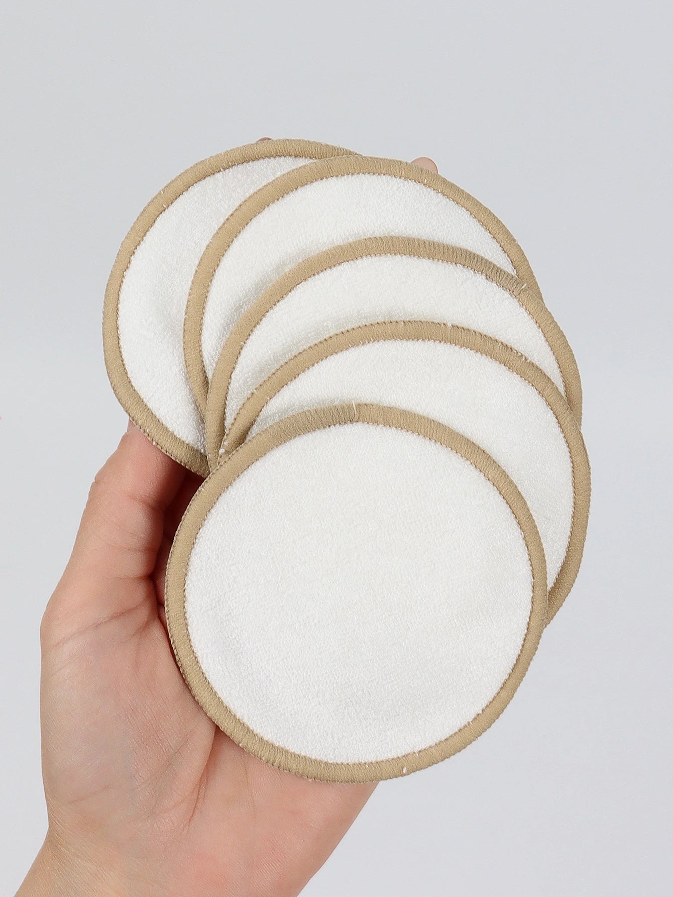 LuxuryGlow Reusable Makeup Remover Pads – 5/10/20 Pack Washable Face Puffs