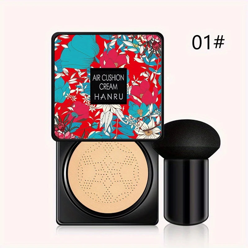 LuxuryGlow Mushroom Air Cushion BB Cream – Moisturizing, Concealing & Long-Lasting