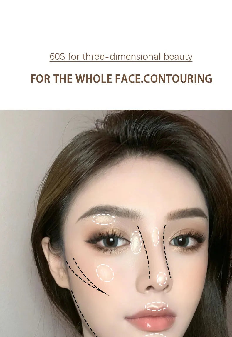 G&Z 2-in-1 Contour & Highlight Pen – Dual Head Facial Shaping Stick