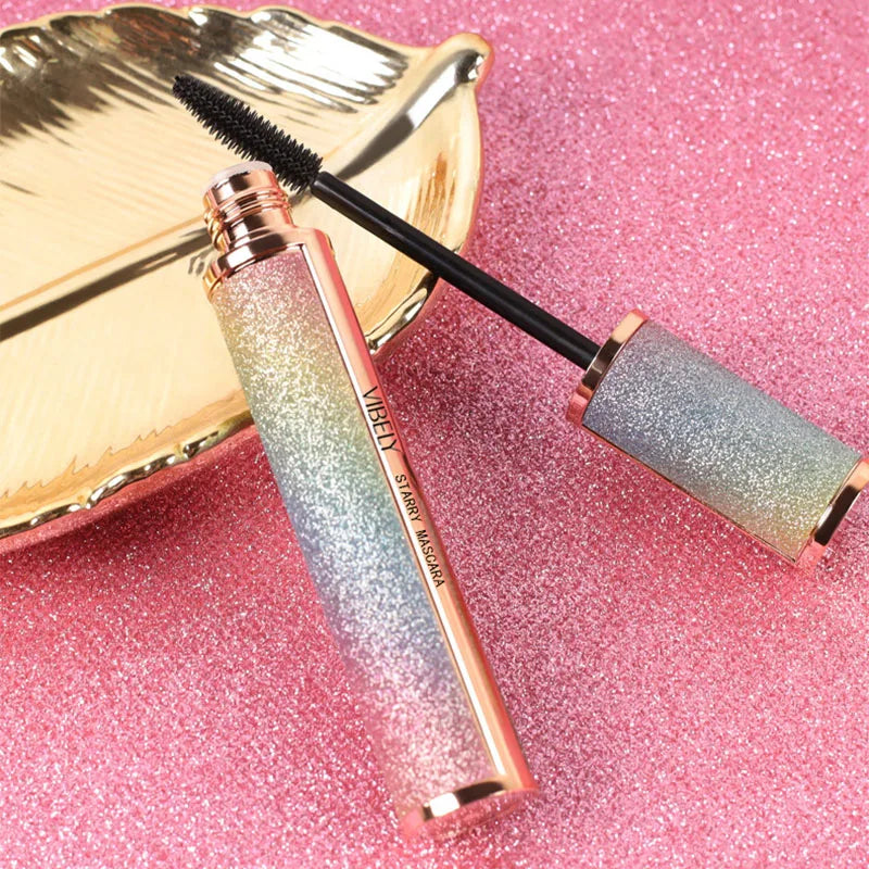 LuxuryGlow 4D Starry Sky Waterproof Mascara – Curling, Volumizing & Long-Lasting