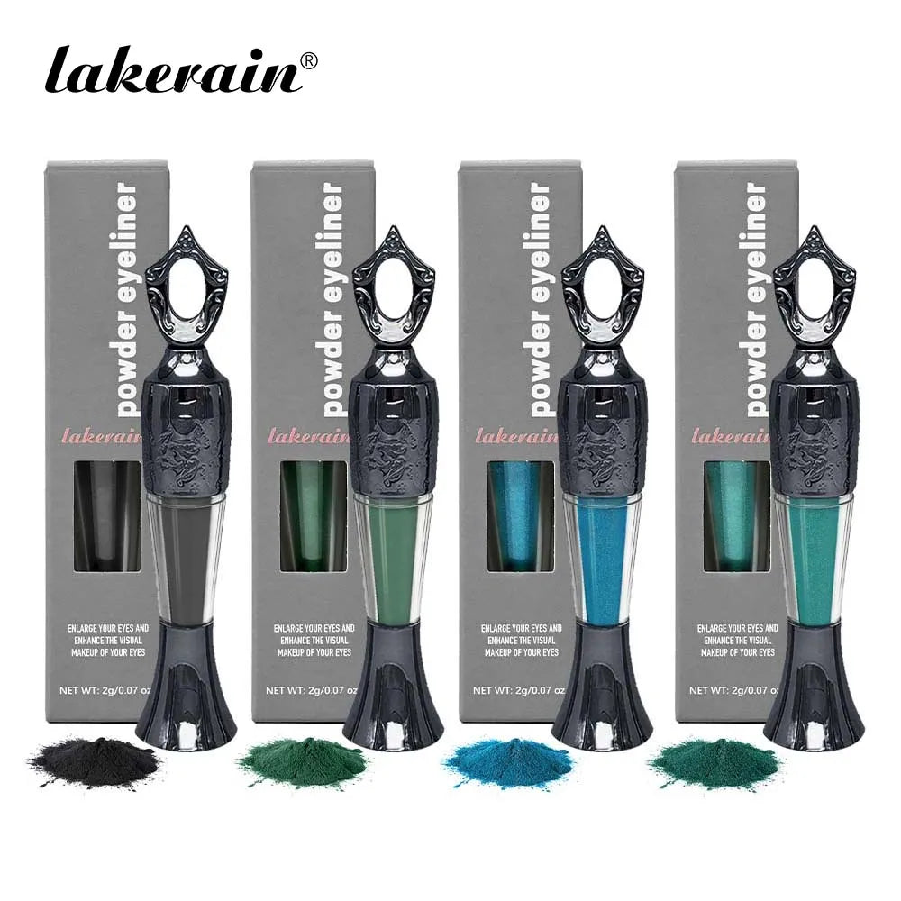 LAKERAIN 4-Color Powder Eyeliner Stick – Waterproof, Smudge-Free & Long-Lasting