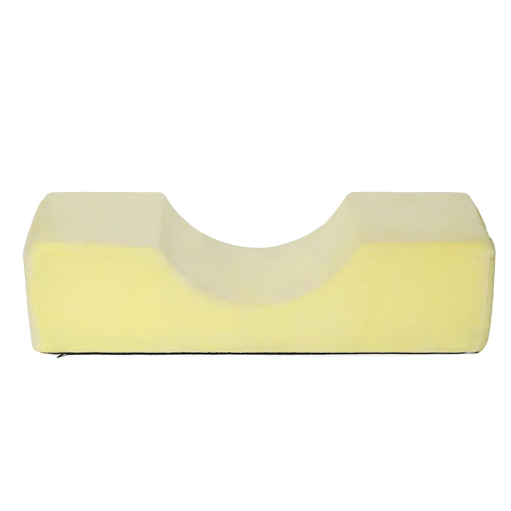GUGCGV Ergonomic U-Shaped Eyelash Extension Pillow for Salon & Home Use