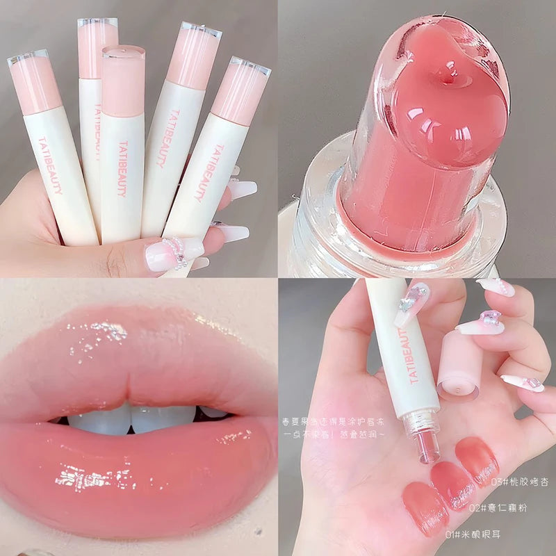 Brillo labial hidratante Lip Jelly Essence de TATIBEAUTY | Brillo hidratante y duradero