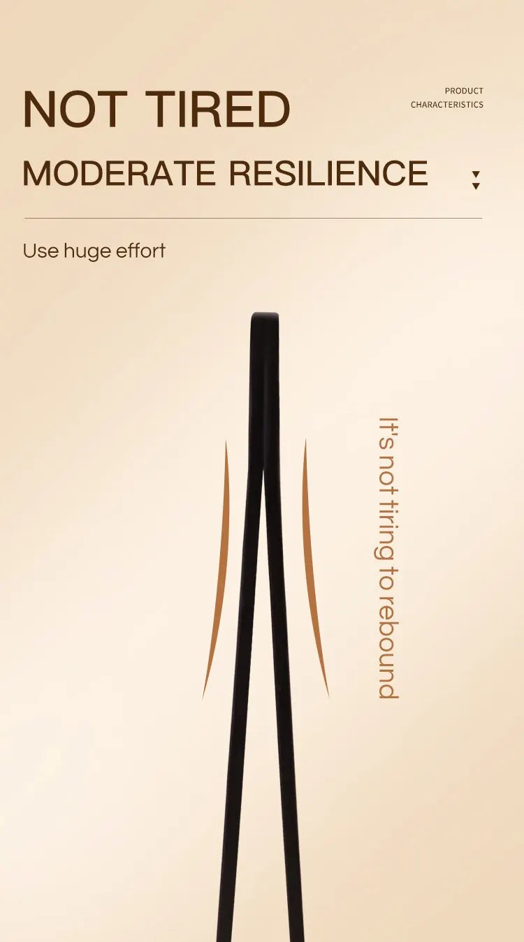 GECOMO Stainless Steel Eyebrow Tweezer – Slant & Flat Tip for Precision