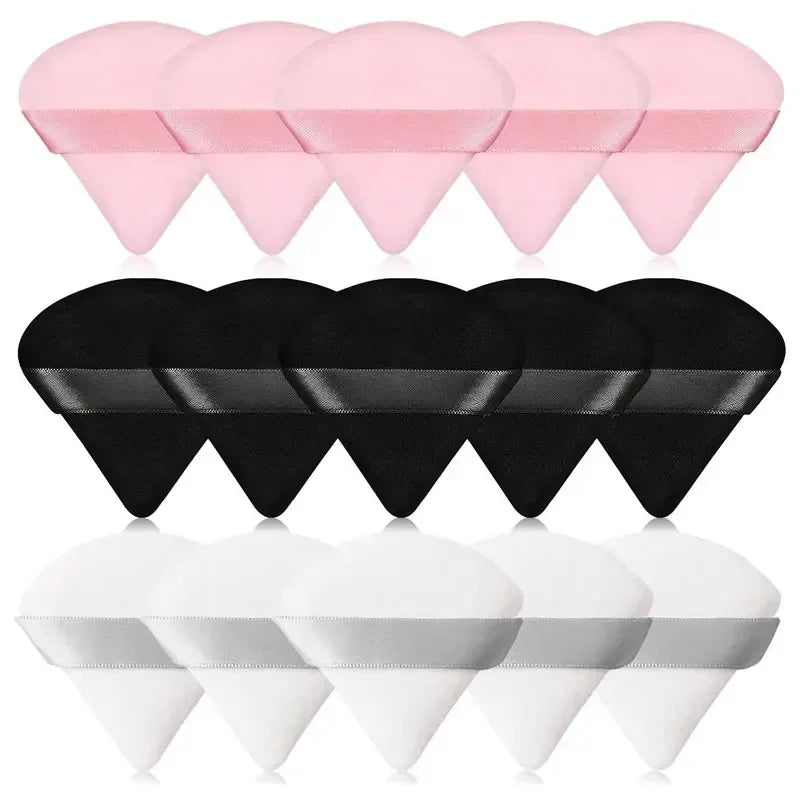 LuxuryGlow Soft Cosmetic Puff Set – Blend & Set Makeup Flawlessly (2–15 PCS)