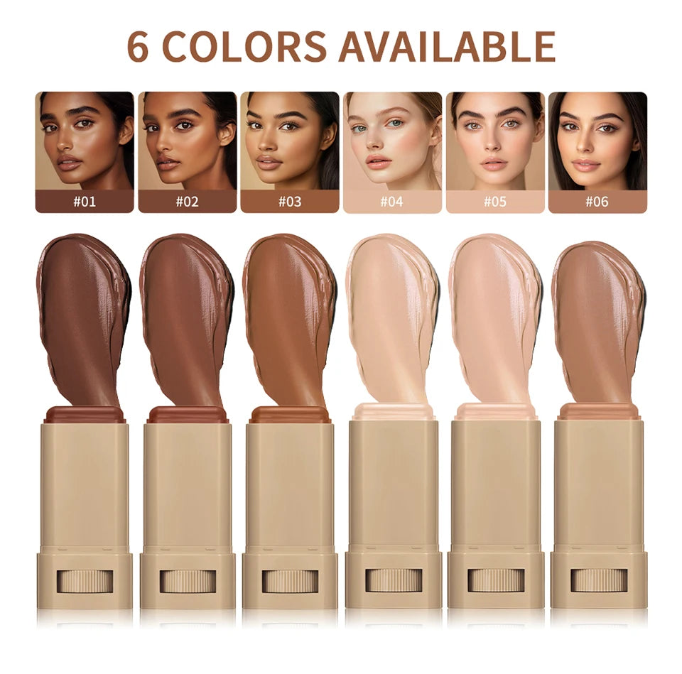 Lakerain Eraser Foundation Stick – Serum-Infused Skin Tint for Flawless, Hydrated Coverage