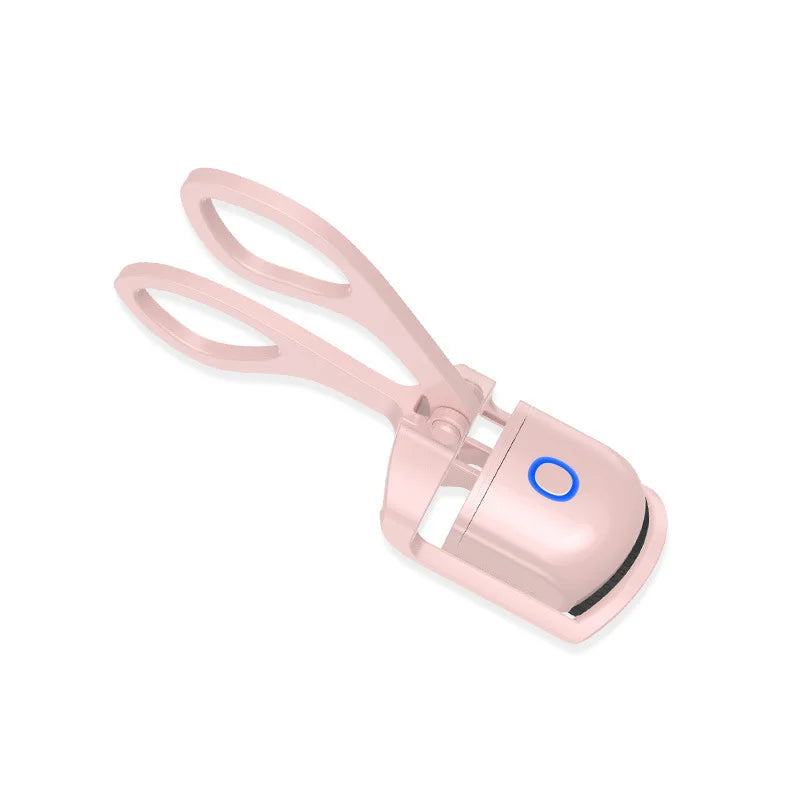 Rizador de pestañas eléctrico LuxuryGlow: rizado duradero, recargable y con suave calor.