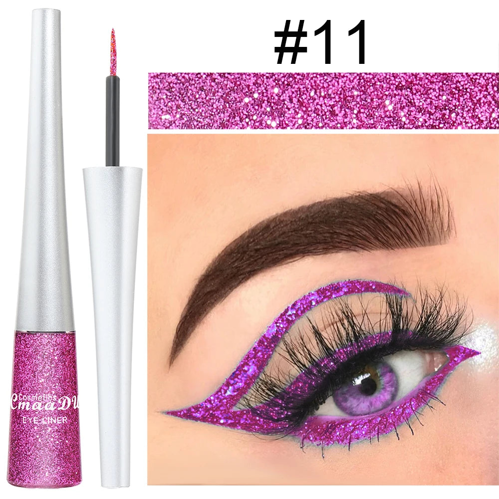 CMAADU ColorPop Liquid Eyeliner – Waterproof, Smudge-Proof & Long-Lasting