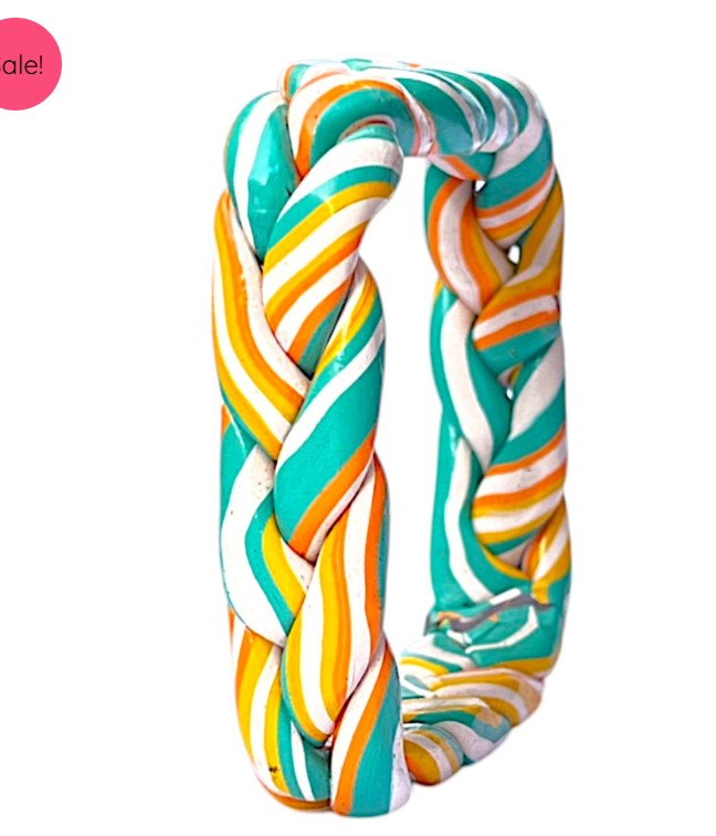 LuxuryGlow Lac Bangles Shahi Chauraha Lac Bangles – Handcrafted Multicolor Beaded Square Design |