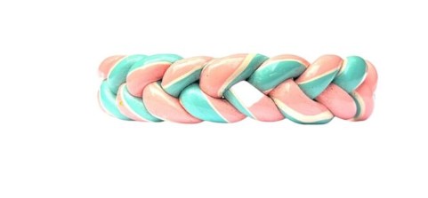 LuxuryGlow Lac Jewelry The Ooo La La Lac Ring – Handcrafted Jaipur Lac Ring in Playful Pastel Braided Design |