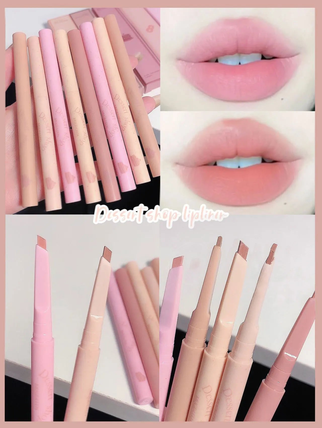 LuxuryGlow Waterproof Automatic Lip Liner Pen – Long-Lasting Smooth Outline