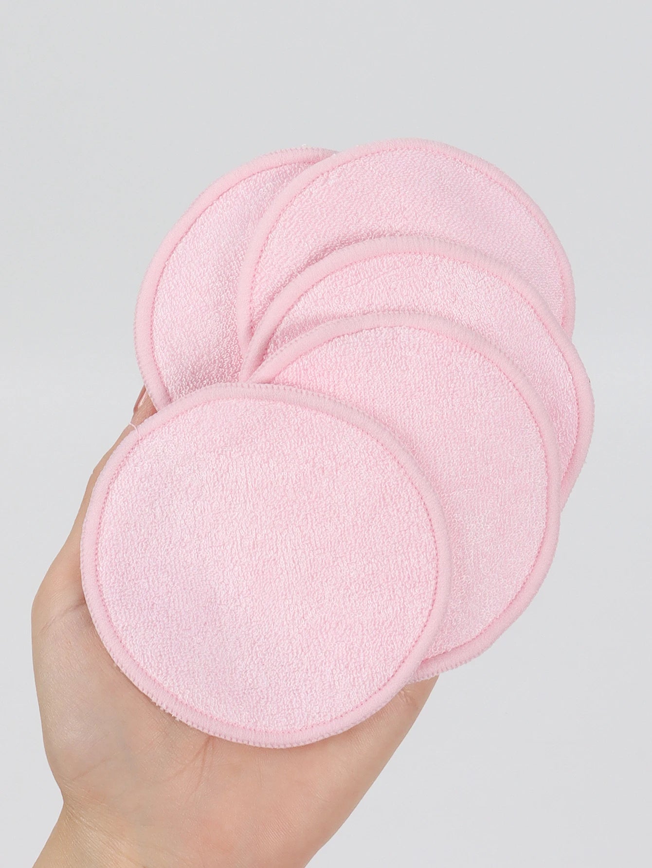 LuxuryGlow Reusable Makeup Remover Pads – 5/10/20 Pack Washable Face Puffs