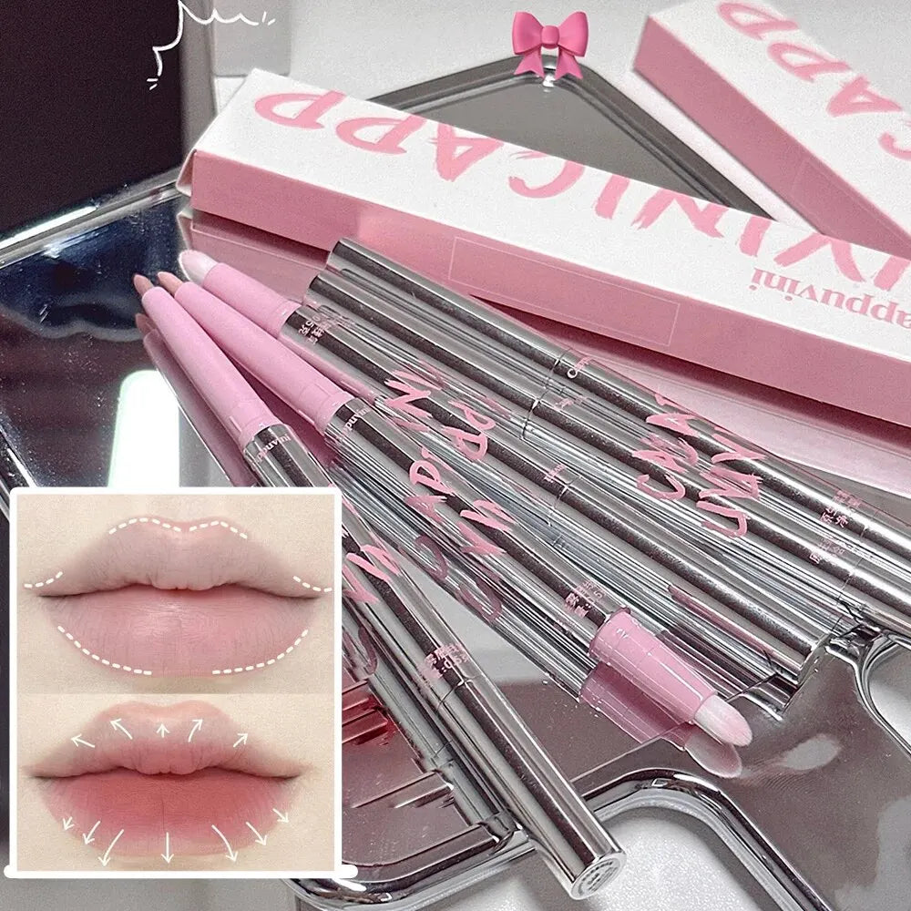Delineador de labios Nude con pincel Cappuvini: acabado mate de larga duración de Cappuvini