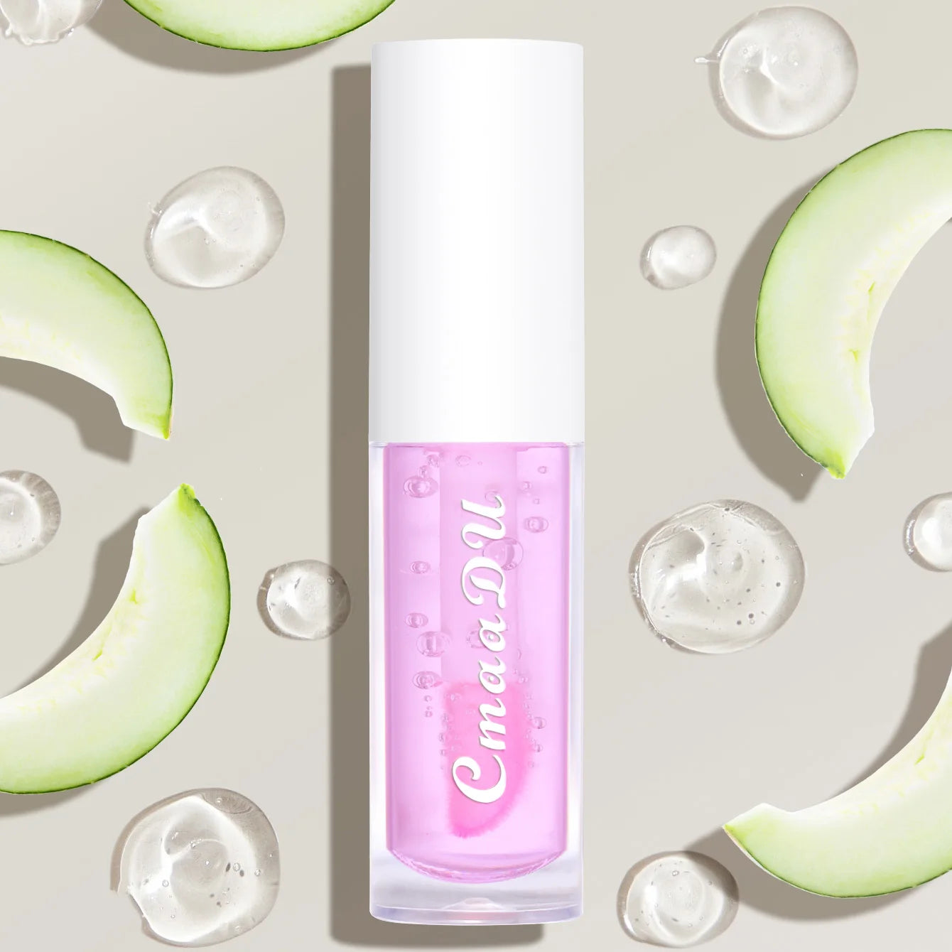 CMAADU 6-in-1 Color-Changing Lip Gloss Set – Fruity, Long-Lasting & Hydrating