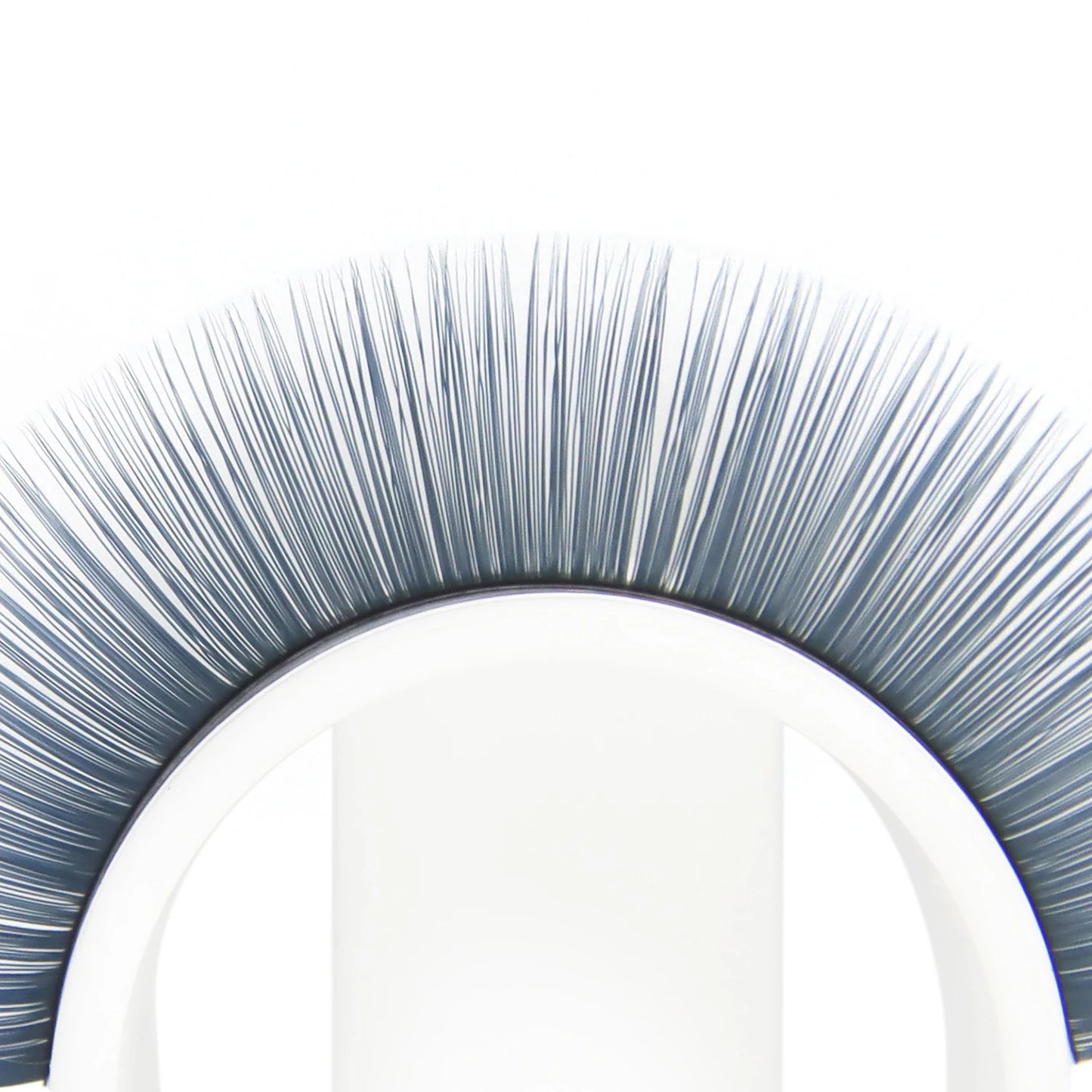 GLAMLASH Morandi Grey Colored Lash Extensions – Natural Individual Eyelashes