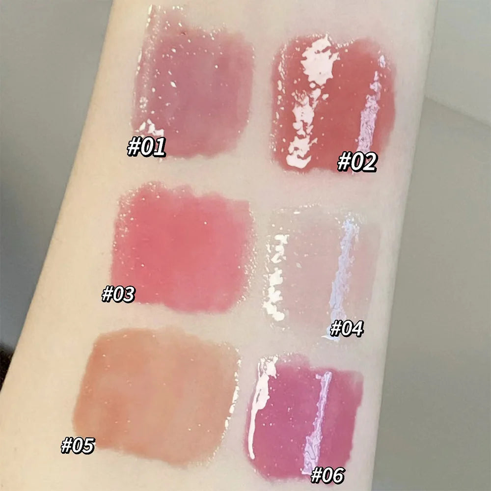 Brillo labial Gege Bear Garden Pink Rabbit: hidratante, duradero y resistente al agua.