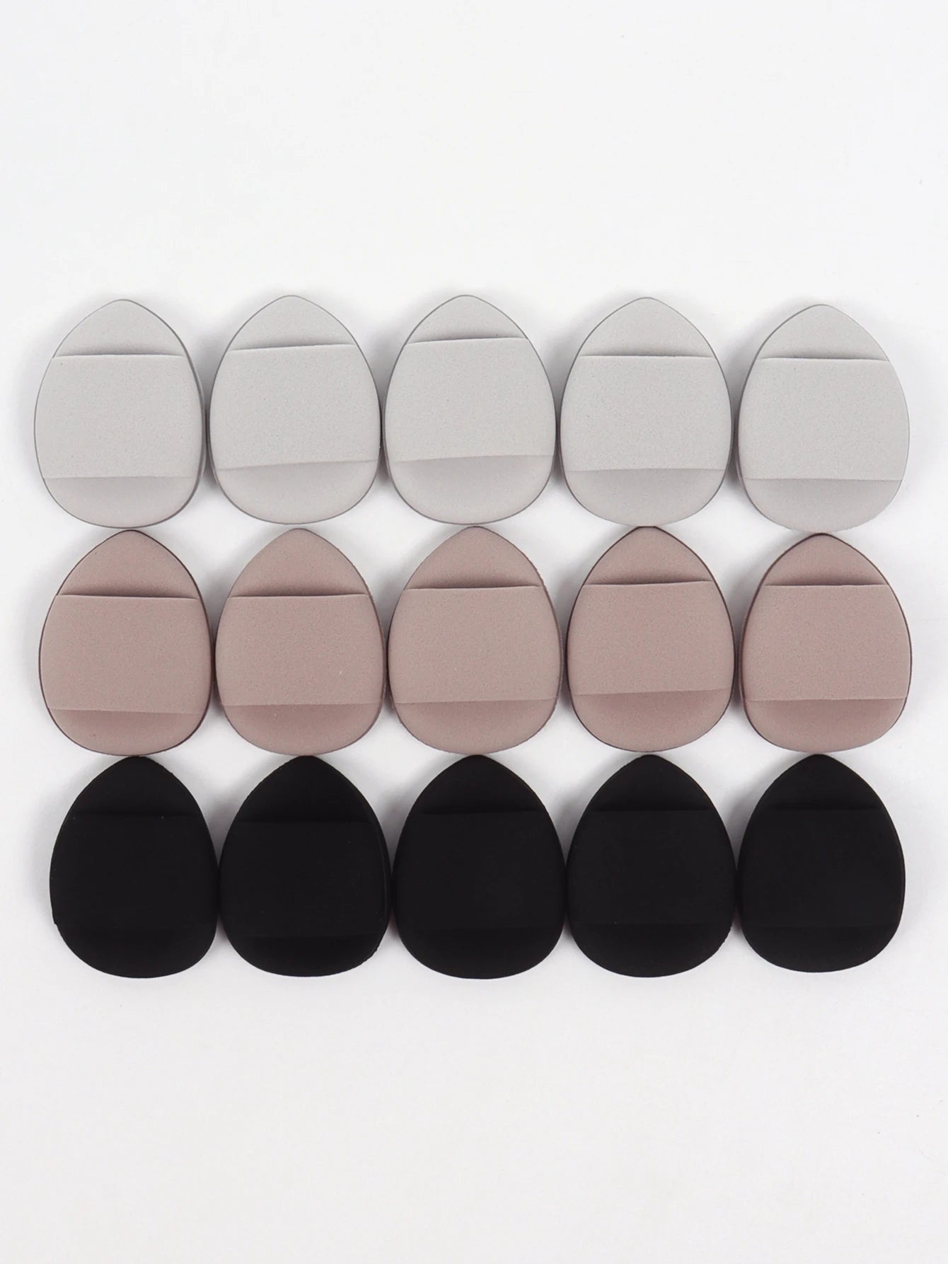 Esponjas de aire LuxuryGlow para dedos: herramienta de maquillaje suave, reutilizable e impecable