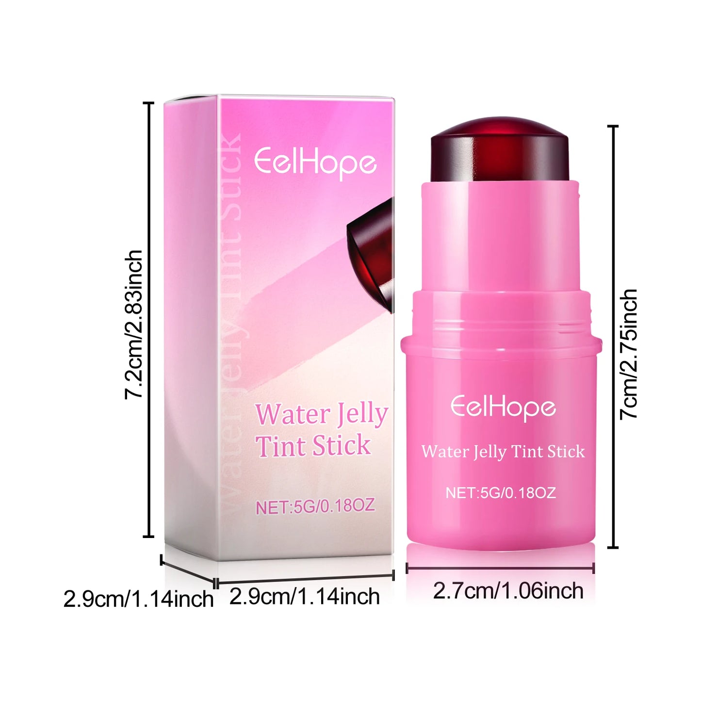 Eelhope 3-in-1 Milk Jelly Blusher Stick – Long-Lasting, Moisturizing & Brightening