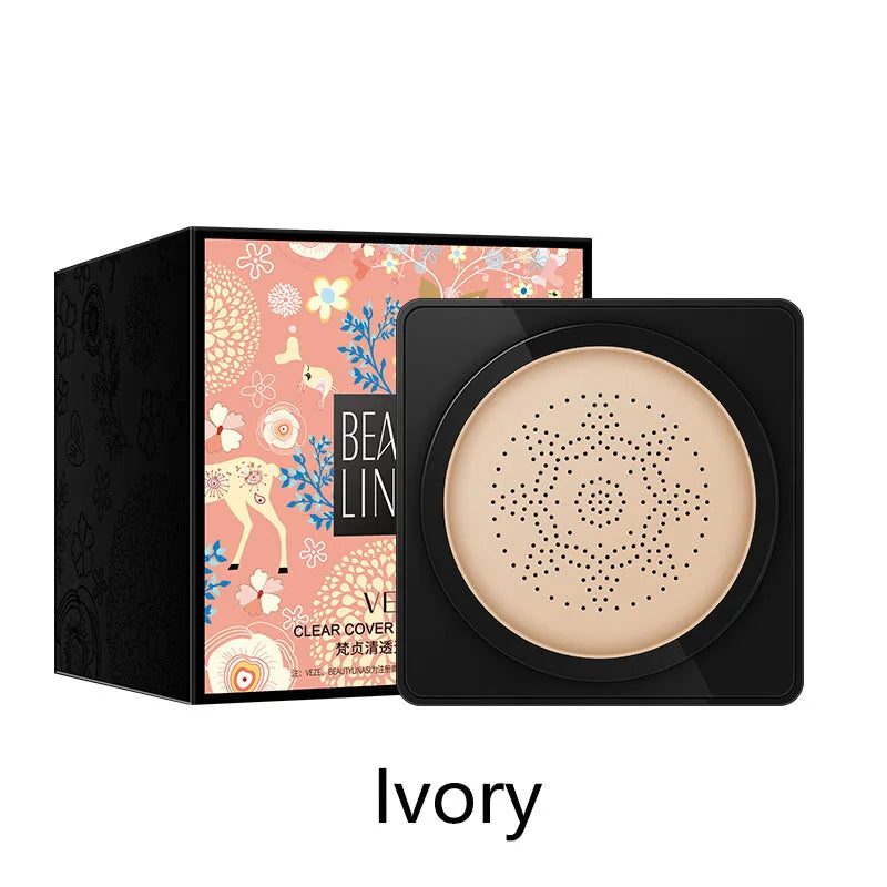 SADOER Air Cushion CC Cream con efecto hongo: base hidratante y de larga duración