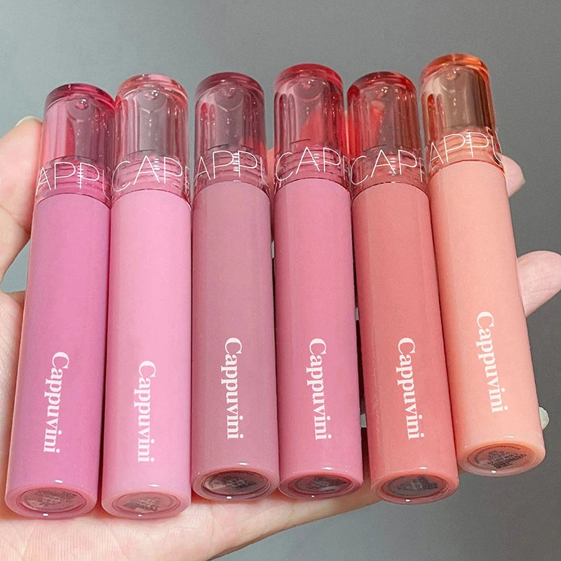 Brillo de labios Cappuvini Beauty Juice – Brillo de espejo con efecto gomoso | Brillo labial hidratante para niñas y mujeres