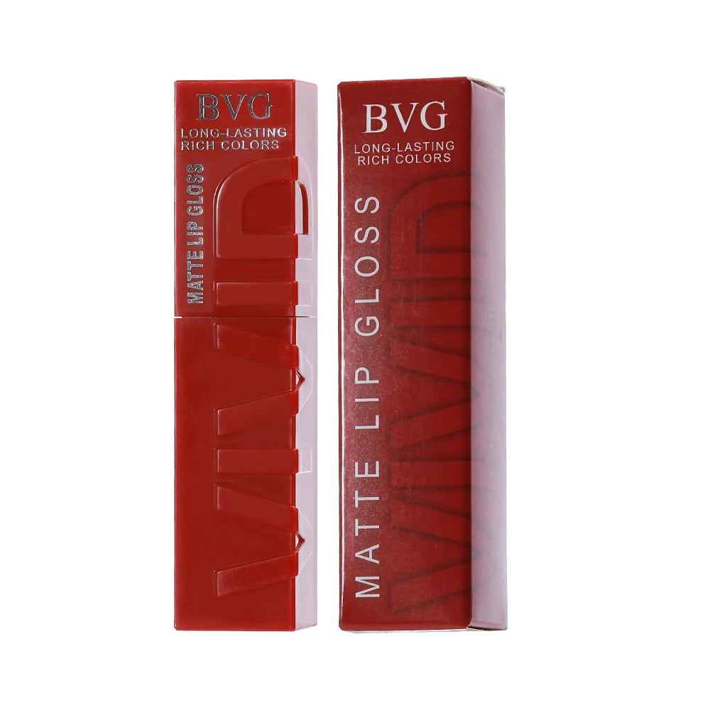 BVG Matte Long-Lasting Liquid Lip Gloss – Non-Fading, Waterproof Lip Color