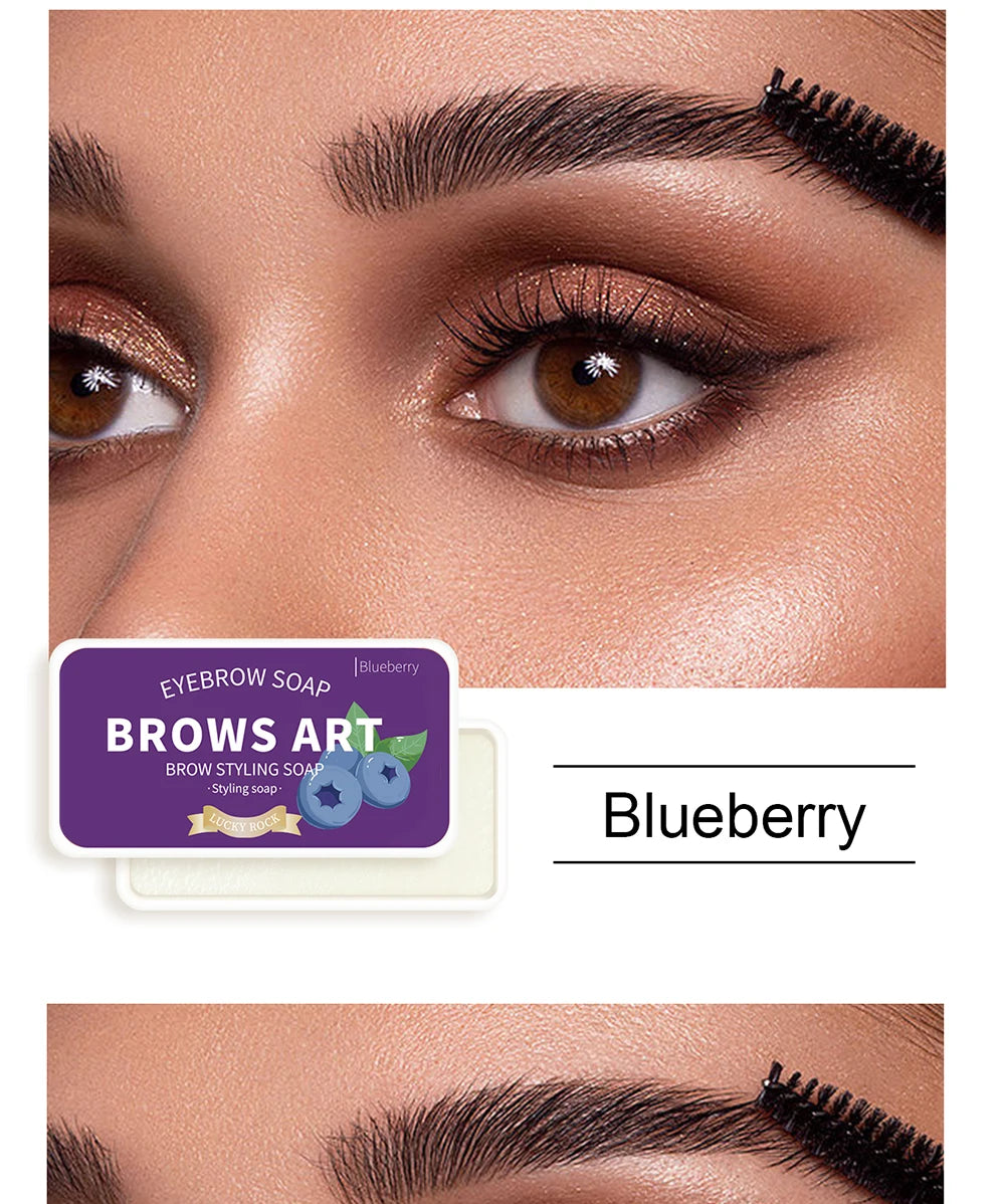 LuxuryGlow 4-Color Eyebrow Styling Wax – Waterproof, Natural Look & Long-Lasting Hold