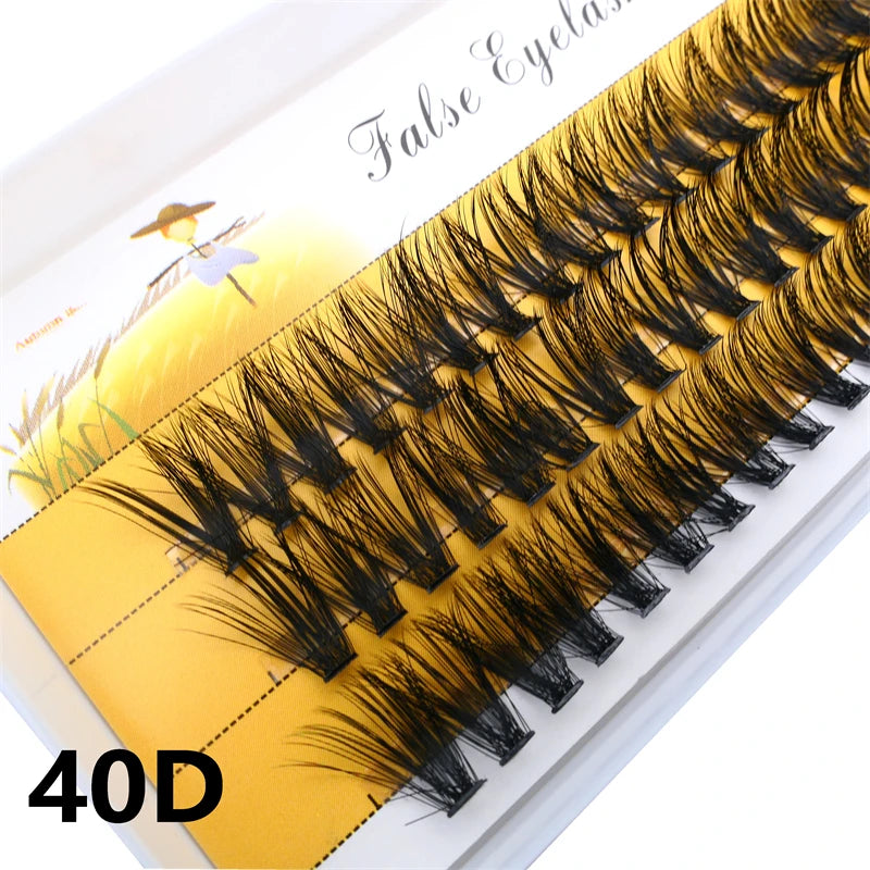 رموش صناعية من مجموعة LuxuryGlow، 60 مجموعة، 20D/30D، مصنوعة من فرو المنك، طبيعية، ثلاثية الأبعاد، كثيفة، مصنوعة يدويًا