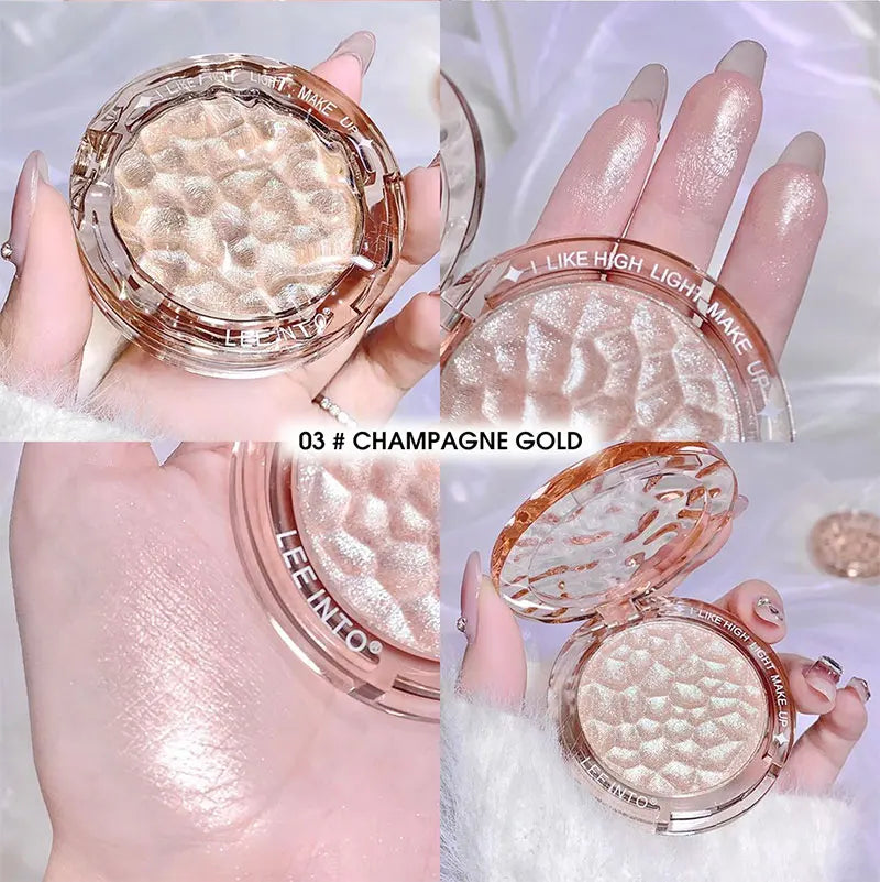 لوحة تحديد وإضاءة فاخرة عالية اللمعان من LuxuryGlow - كريم لامع يدوم طويلاً لتوهج طبيعي ولمسة نهائية مشرقة