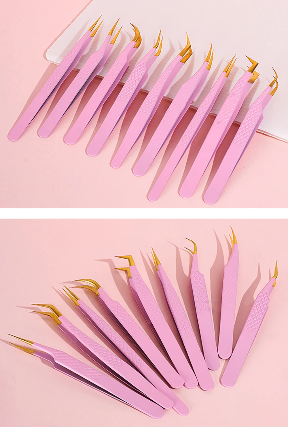 Stainless Steel Eyebrow Tweezers – Slant Tip Precision Tool for Grooming & Facial Hair