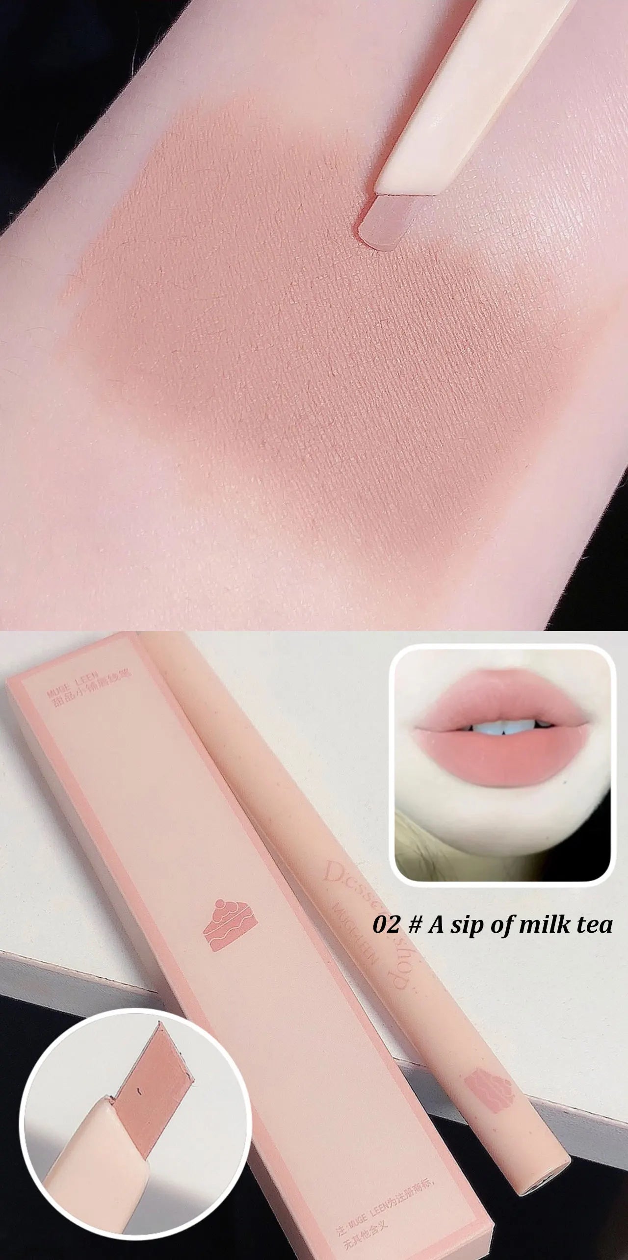 LuxuryGlow Waterproof Automatic Lip Liner Pen – Long-Lasting Smooth Outline
