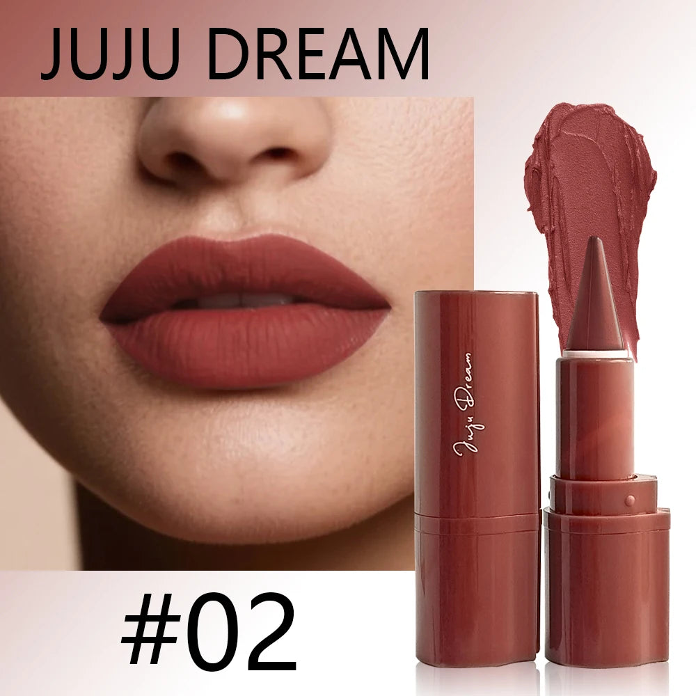 Delineador de labios mate aterciopelado JUJU Dream: duradero, resistente al agua y de aplicación suave.