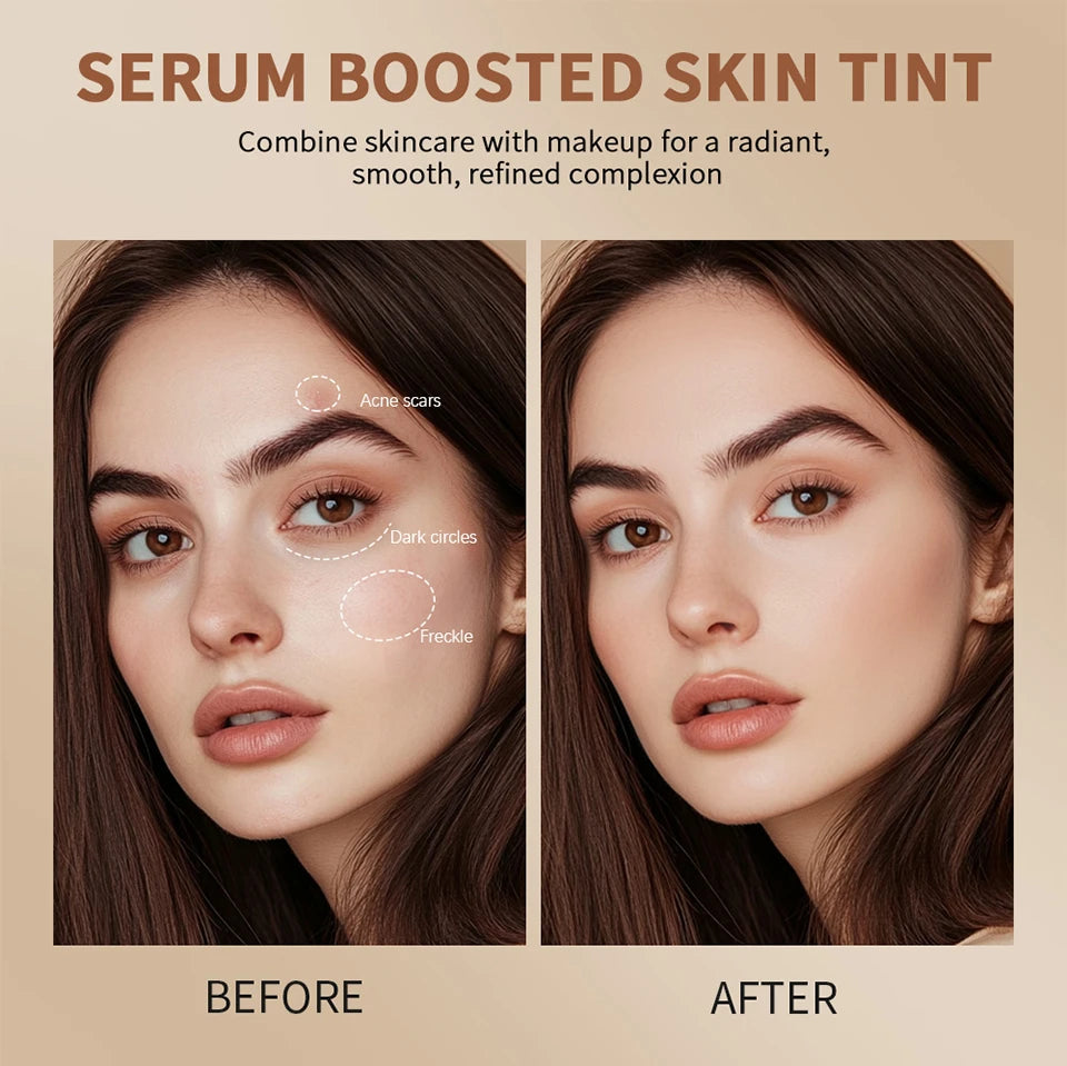Lakerain Eraser Foundation Stick – Serum-Infused Skin Tint for Flawless, Hydrated Coverage
