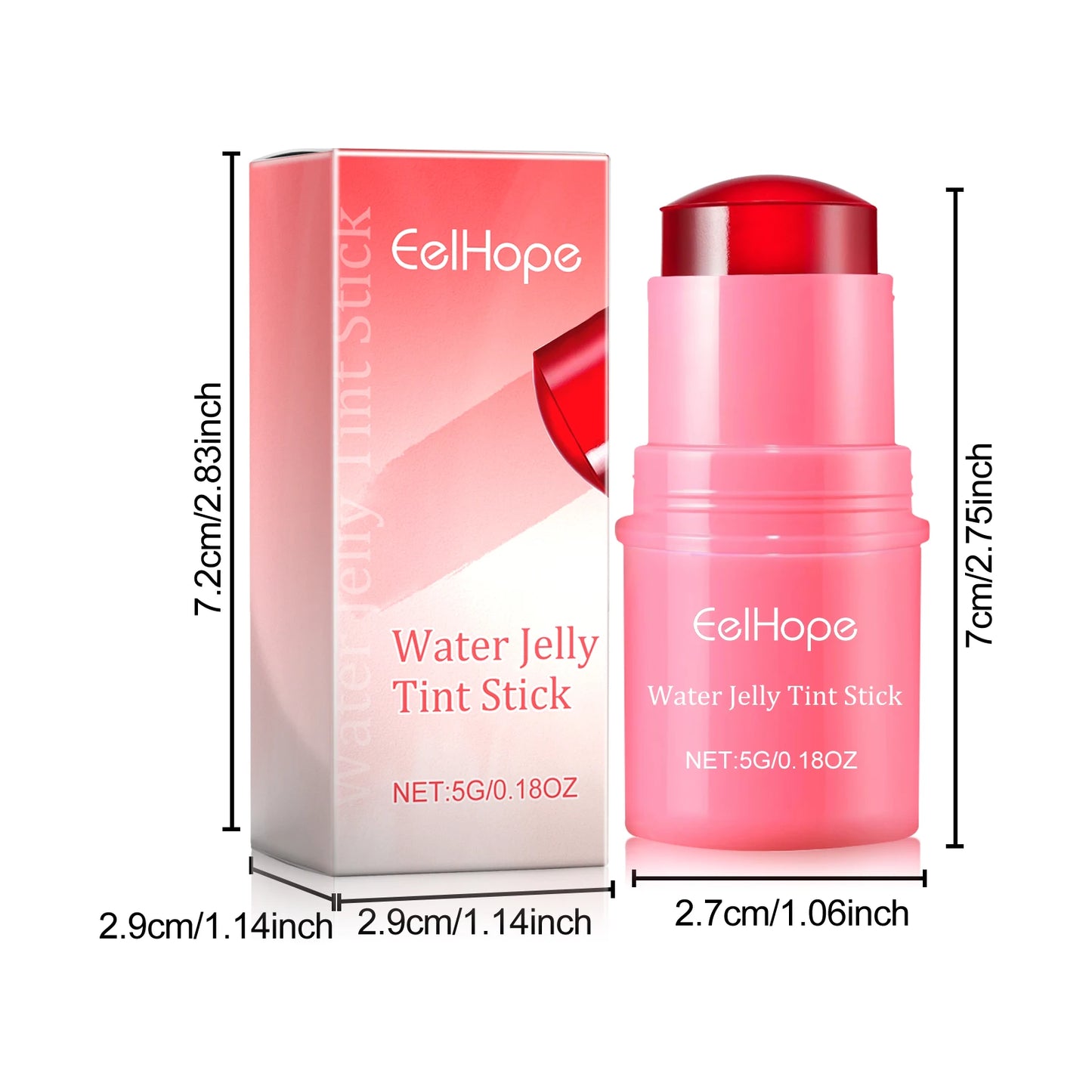 Eelhope 3-in-1 Milk Jelly Blusher Stick – Long-Lasting, Moisturizing & Brightening