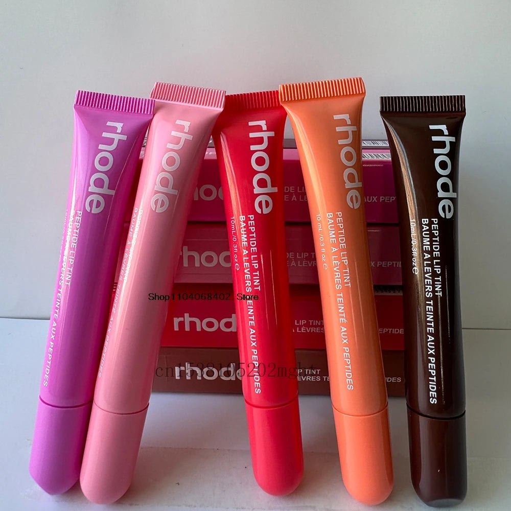 RHODE Cream Blusher Stick & Lip Gloss Duo – Multi-Use Makeup for iPhone Mirror Case Lovers